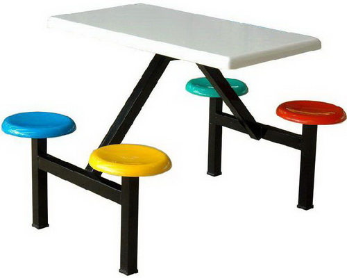 玻璃鋼餐桌（zhuō）椅 (6)